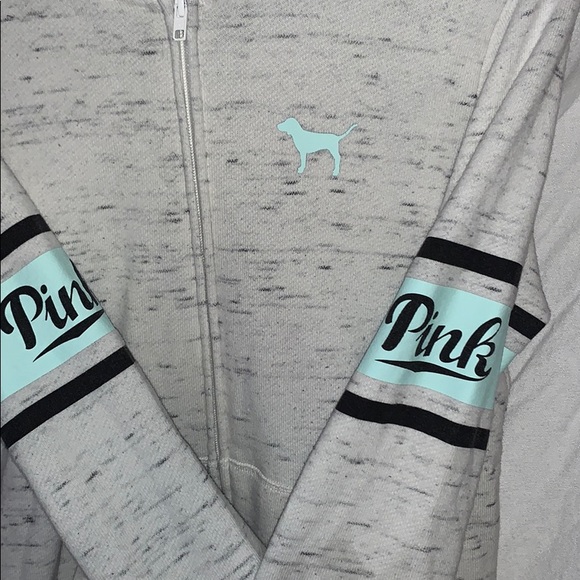 A PINK zip up jacket - Picture 4 of 6